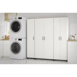 Portford 36" Wide 2 Door Shiplap Cabinet White - Room & Joy -Lush Living Store GUEST eaff40fd b5e2 44dc 8c3e 6011613d6297