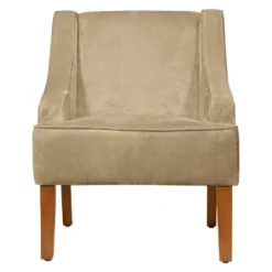 Velvet Swoop Armchair - HomePop -Lush Living Store GUEST eb094d9a 3989 411b 9007 cad9b7fa309d
