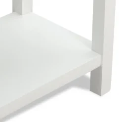 Lockwood Console Table White - Finch -Lush Living Store GUEST eb49b775 19db 496e 93ce bcc73ca2b76a