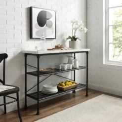 Madeleine Console Matte Black - Crosley 17 Madeleine Console Matte Black - Crosley -Lush Living Store GUEST eb4f3421 cdf2 4e33 8a76 0883a2179f00