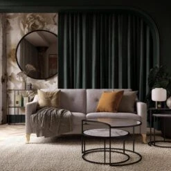 Moon Phases Console Table White Marble/Glass - Mr. Kate -Lush Living Store GUEST ebb47252 a9a9 4dc5 8dec ff38466c3255