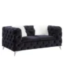 68" Phifina Sofa Black Velvet - Acme Furniture -Lush Living Store GUEST ebf925e6 e6be 4584 bbb3 d628d557f35c