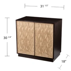Sunel Anywhere Accent Cabinet Brown/Cream - Aiden Lane -Lush Living Store GUEST ec4cabef 78ff 4ef4 b50f 724ba76999f8