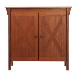 Saint Birch Hawksbury 2-Door Storage Cabinet, Cherry 6 Saint Birch Hawksbury 2-Door Storage Cabinet, Cherry -Lush Living Store GUEST ec53e7c0 f34c 4da4 8764 b3337077a6ec