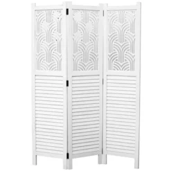 Legacy Decor Room Divider Rustic Wood W/ Decorative Cutout -Lush Living Store GUEST ec6f68cb ec08 4fbb b32c 9f09110f1dbd