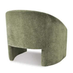 Kiki 32" Wide Contemporary Design Chenille Boasting Streamlined Silhouette Armrest Accent Barrel Chair-The Pop Maison -Lush Living Store GUEST ecc53e74 064e 4b18 a5cb 3546921c8a3f