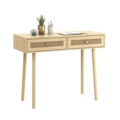 Loft & Luv Coda Console Table Natural - Atlantic
