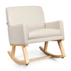 Costway Modern Upholstered Rocking Chair Rocking Armchair For Living Room Bedroom 17 Costway Modern Upholstered Rocking Chair Rocking Armchair For Living Room Bedroom -Lush Living Store GUEST ecee954e 1721 415b b353 5d7b068e2b6d
