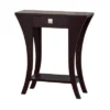 Stylish Console Table Dark Chocolate - Benzara -Lush Living Store GUEST ecfdda42 c3a3 4196 b9b9 606aeebddbbb