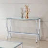 Saide Console Sofa Table With Glass Top Chrome - Coaster 2 Saide Console Sofa Table With Glass Top Chrome - Coaster -Lush Living Store GUEST edb518e9 9ffc 44ba af8b 4864872c4d02