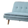 72" Savilla Sectional Sofa Blue Linen/Oak Finish - Acme Furniture 2 72" Savilla Sectional Sofa Blue Linen/Oak Finish - Acme Furniture -Lush Living Store GUEST edcefcd3 8094 4c61 9a2b fbfb49721355