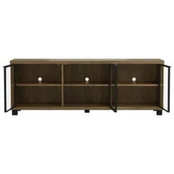 Westfield 3 Door TV Stand For TVs Up To 65" Walnut - Coaster -Lush Living Store GUEST ee449af0 6e6b 4214 ac4a c7e7448bd686