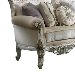84" Picardy Li Fabric Sofa Antique Pearl - Acme Furniture -Lush Living Store GUEST ee7defad e232 42be 96db ce235247ec12