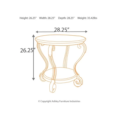 Nestor End Table Medium Brown - Signature Design By Ashley 9 Nestor End Table Medium Brown - Signature Design By Ashley - Image 7