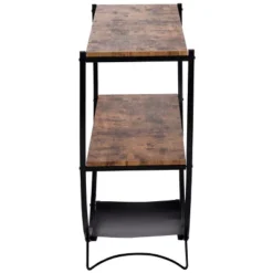 Rustic Industrial Design Demilune Shape Console Table-ModernLuxe 9 Rustic Industrial Design Demilune Shape Console Table-ModernLuxe -Lush Living Store GUEST eeab4360 594f 4d15 865f fddb94a4ba2d