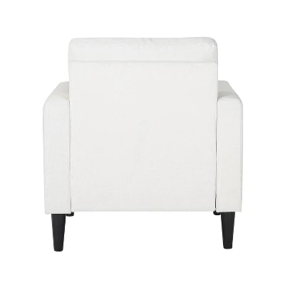 Wendy Arm Chair Polyester/Wood - LumiSource 5 Wendy Arm Chair Polyester/Wood - LumiSource - Image 3