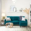 Winston Reversible Sofa Sectional Green Velvet - Mr. Kate -Lush Living Store GUEST ef5c272f 4d1f 4530 a293 7c6226f41cc5