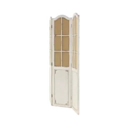Farmhouse Wood Room Divider Screen Beige - Olivia & May -Lush Living Store GUEST ef60aba8 8b75 46b5 b12b 8594b4c53f00