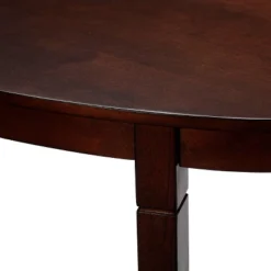 Mallste Demilune Console Table Brown - Aiden Lane -Lush Living Store GUEST ef750f65 5dbd 4843 9274 1c36fe55ca2f