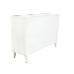 Modern Wood And Mirror Rectangular Cabinet White - Olivia & May -Lush Living Store GUEST f0817a16 7449 49f2 a636 db7a0c826b09