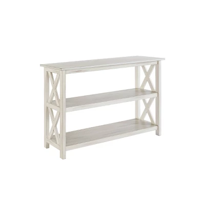 Jamestown 2 Shelf Entryway Table White - Boraam 3 Jamestown 2 Shelf Entryway Table White - Boraam