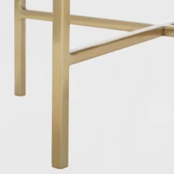 Elliott Marble Side Table White/Gold - Adore Decor -Lush Living Store GUEST f0da66c1 068d 450b 8ee4 069dc389bcbd