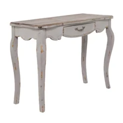 Farmhouse Vintage Console Table White - Olivia & May -Lush Living Store GUEST f150c928 e714 4c94 9d91 a349dcc598d1