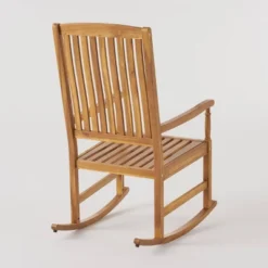 Arcadia 2pk Acacia Wood Rocking Chair Teak - Christopher Knight Home -Lush Living Store GUEST f1d2d7dc 749b 4ce9 b7b1 e63a303169df