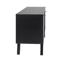Mid-Century Modern TV Stand For TVs Up To 65" Black - Prepac -Lush Living Store GUEST f21a70d5 8154 4431 b22b 0ea852854533