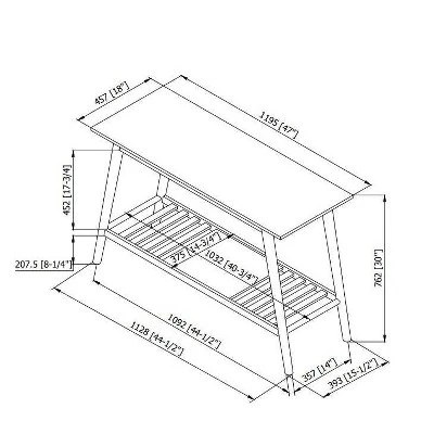 Charlotte Console Table - Linon 10 Charlotte Console Table - Linon - Image 8