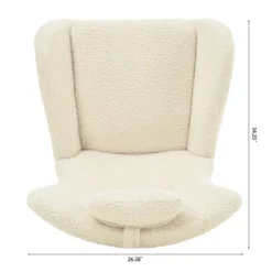 Teddy Tufted Rocking Chair With Rubber Legs - ModernLuxe -Lush Living Store GUEST f2cedc36 f9b0 4576 83a0 2ab2c4b12c3b