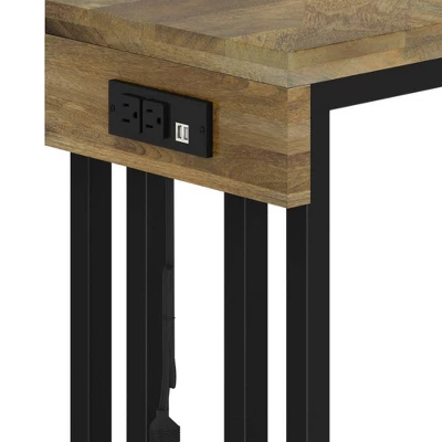 Pattison Side Table Natural - WyndenHall 4 Pattison Side Table Natural - WyndenHall - Image 2