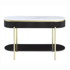 Cartehena Faux Marble Sofa Table With Drawer - HOMES: Inside + Out -Lush Living Store GUEST f33ad3e5 1008 4e2e b726 b7314b1becb8