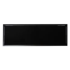 Finsfil Long Glass-Top Console Table Black - Aiden Lane -Lush Living Store GUEST f37012a9 3bff 4ecb b03a da26e6404a41