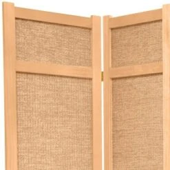 6 Ft. Tall Jute Shoji Screen - Natural (3 Panels) -Lush Living Store GUEST f3a0fdac 7a28 4581 9394 1b446e2177b4