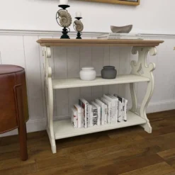 Farmhouse Wood Console Table Off White - Olivia & May -Lush Living Store GUEST f3c8e331 5f13 43df a41d 1e30be7f4842