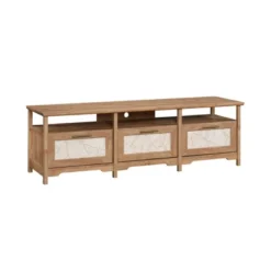 Coral Cape Sindoori TV Stand For TVs Up To 70" Light Brown - Sauder -Lush Living Store GUEST f3f00e79 6fd9 4e6f be1f 52549a3eec15