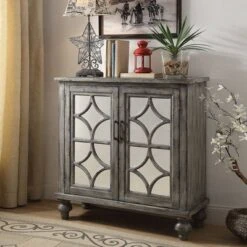 Velika Accent Table Weathered Gray - Acme Furniture -Lush Living Store GUEST f3f6e1d2 f182 450d 92e3 4c6d889a2a0d