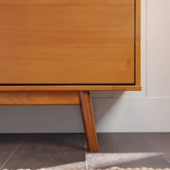 Solid Wood Mid-Century Modern TV Stand For TVs Up To 80" - Saracina Home -Lush Living Store GUEST f4abc142 84ea 4c94 8534 cf09ec9e7bfa