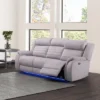 George Power Reclining Sofa With Heat And Massage Gray - Abbyson Living -Lush Living Store GUEST f4e02f0d df9a 4f9f 855c 0b298eb295e2