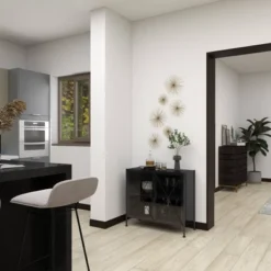 Industrial Metal Cabinet Black - Olivia & May -Lush Living Store GUEST f4f95cec 39c8 415b b1cb 16c454d97b71