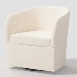 Rhea Swivel Chair In Linen - Threshold™ -Lush Living Store GUEST f50082cd f8a3 4a9b a827 28be80222cee