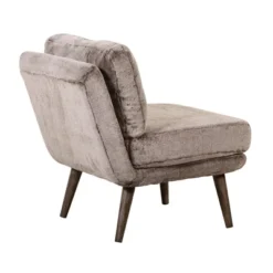 Sophie Armless Slipper Chair Mink Brown Faux Fur - Adore Decor -Lush Living Store GUEST f561e7ce 45c4 487c 80d8 d0516b0e6764