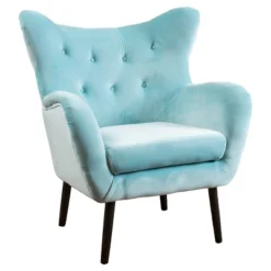 Alyssa New Velvet Armchair - Christopher Knight Home -Lush Living Store GUEST f5720ac8 d2d0 4718 8ab2 aab65a01d4eb