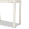 Lambert Wood 2 Drawer Console Table White - Baxton Studio -Lush Living Store GUEST f5914e17 e912 475b 801c 23ca628c6766