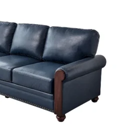 Eulalia Transitional Leather 82"Wide Sofa With Rolled Arms And Solid Wood Legs | ARTFUL LIVING DESIGN 18 Eulalia Transitional Leather 82"Wide Sofa With Rolled Arms And Solid Wood Legs | ARTFUL LIVING DESIGN -Lush Living Store GUEST f5c0d15d 90ec 48e3 84c5 311f105290ab