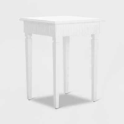 Atwood Side Table With Drawer White - Finch 8 Atwood Side Table With Drawer White - Finch - Image 6