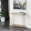 Modern Metal Console Table - Olivia & May -Lush Living Store GUEST f6b7dbe3 a7a8 48ad 9ce0 070e6957ae17