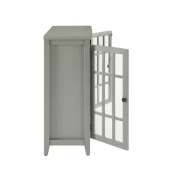 Largo Double Door Cabinet Gray - Linon -Lush Living Store GUEST f6c0272c ba39 4eef 8336 e3cee9bd4ef3