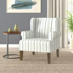 Emerson Rolled Arm Accent Chair - Homepop -Lush Living Store GUEST f6d59556 c7f5 4072 a6d9 26925ee7a67b